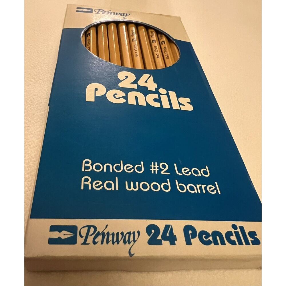 Vintage Penway Campus Pencils 24 pack Bonded Lead No. 2 NEW